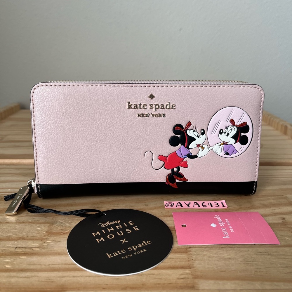Kate Spade X Disney Minnie Wallet🎈🎈